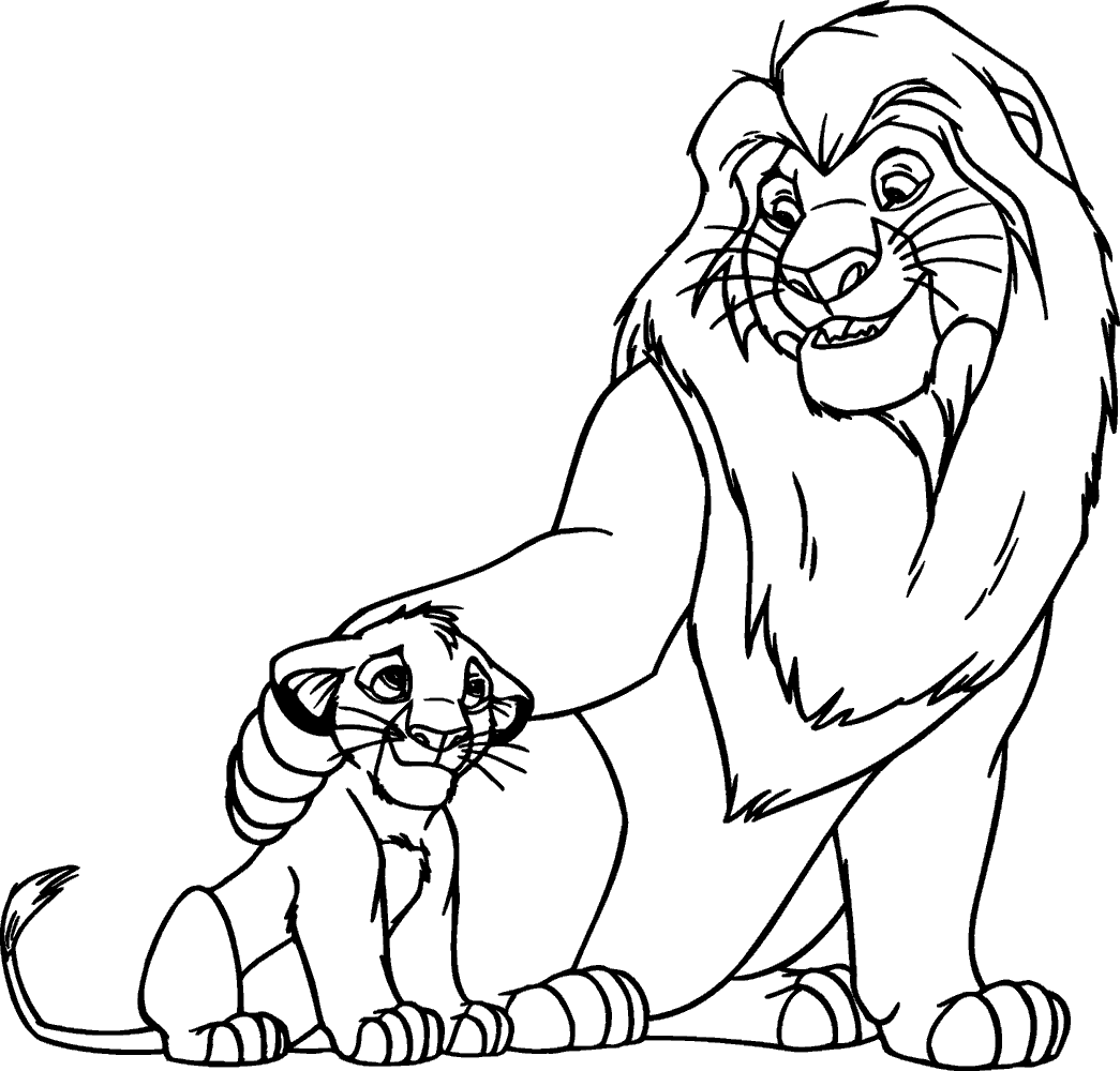 1045x1000 Perfect Lion Coloring Pages Ideas For Your Kid