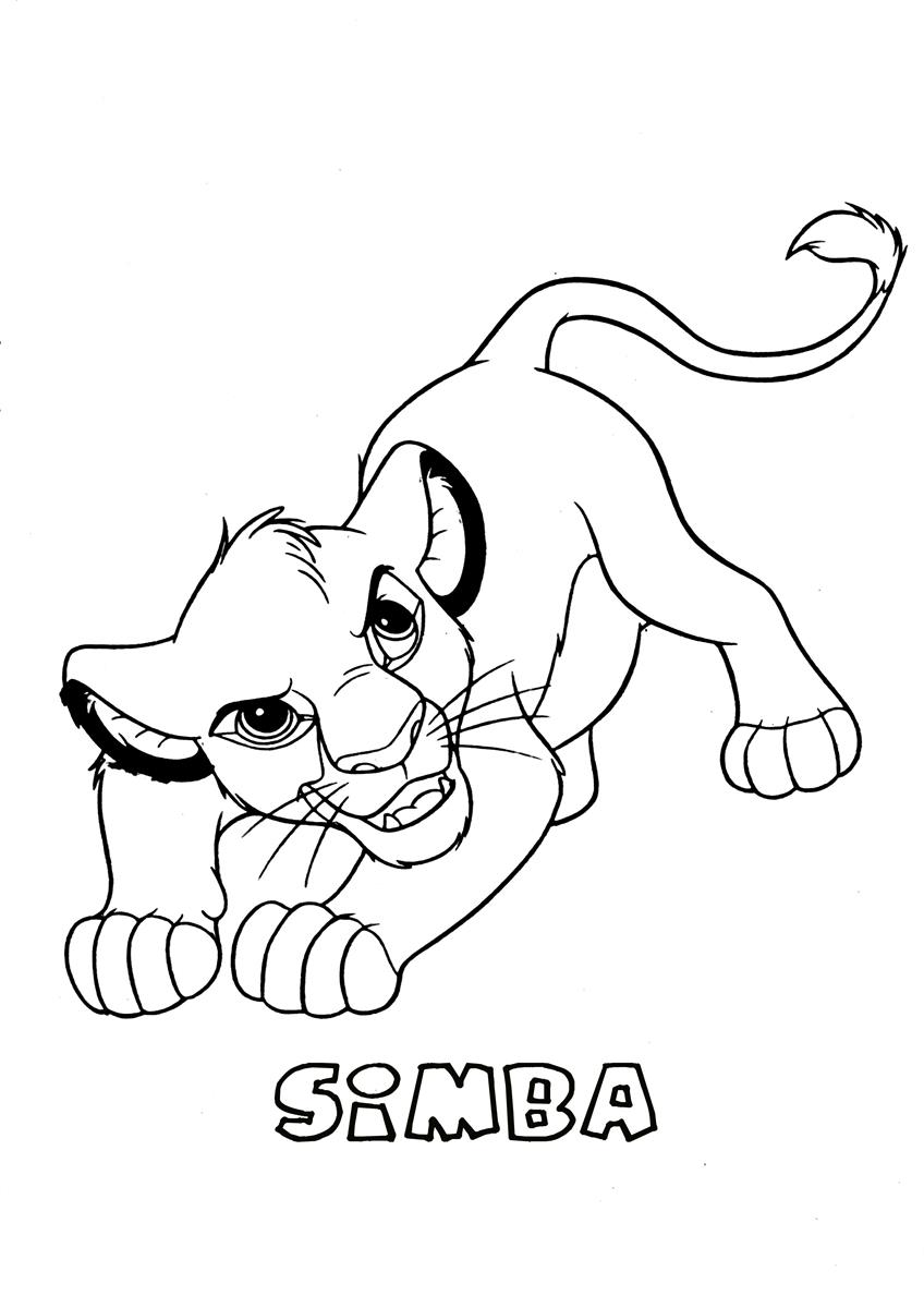 848x1200 Top 10 Lion King Coloring Pages And Templates For Kids