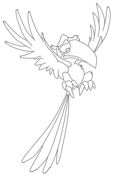 407x618 Lion King Characters Coloring Pages