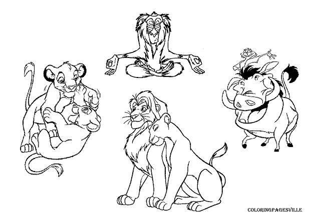 625x442 Best Free Lion King Scar Coloring Pages Design