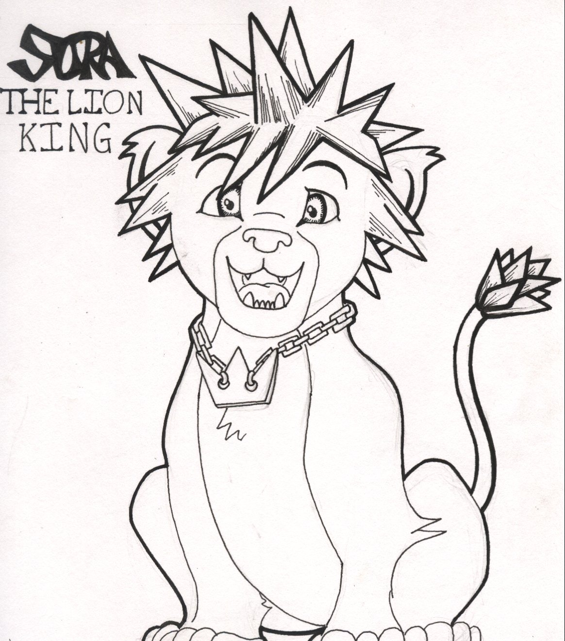 1164x1320 Sora, The Lion King By Myvoicesrloudest