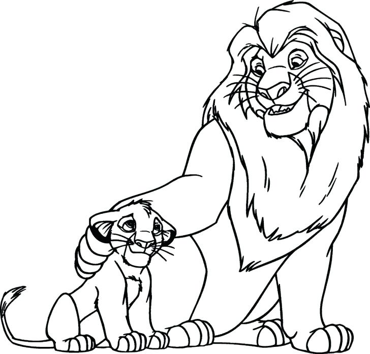 728x697 Lion King Printable Coloring Pages Lion King Printable Coloring
