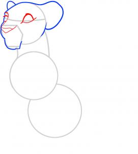 271x302 How To Draw A Lion King Lion, Lion King Lions Step 7 Art