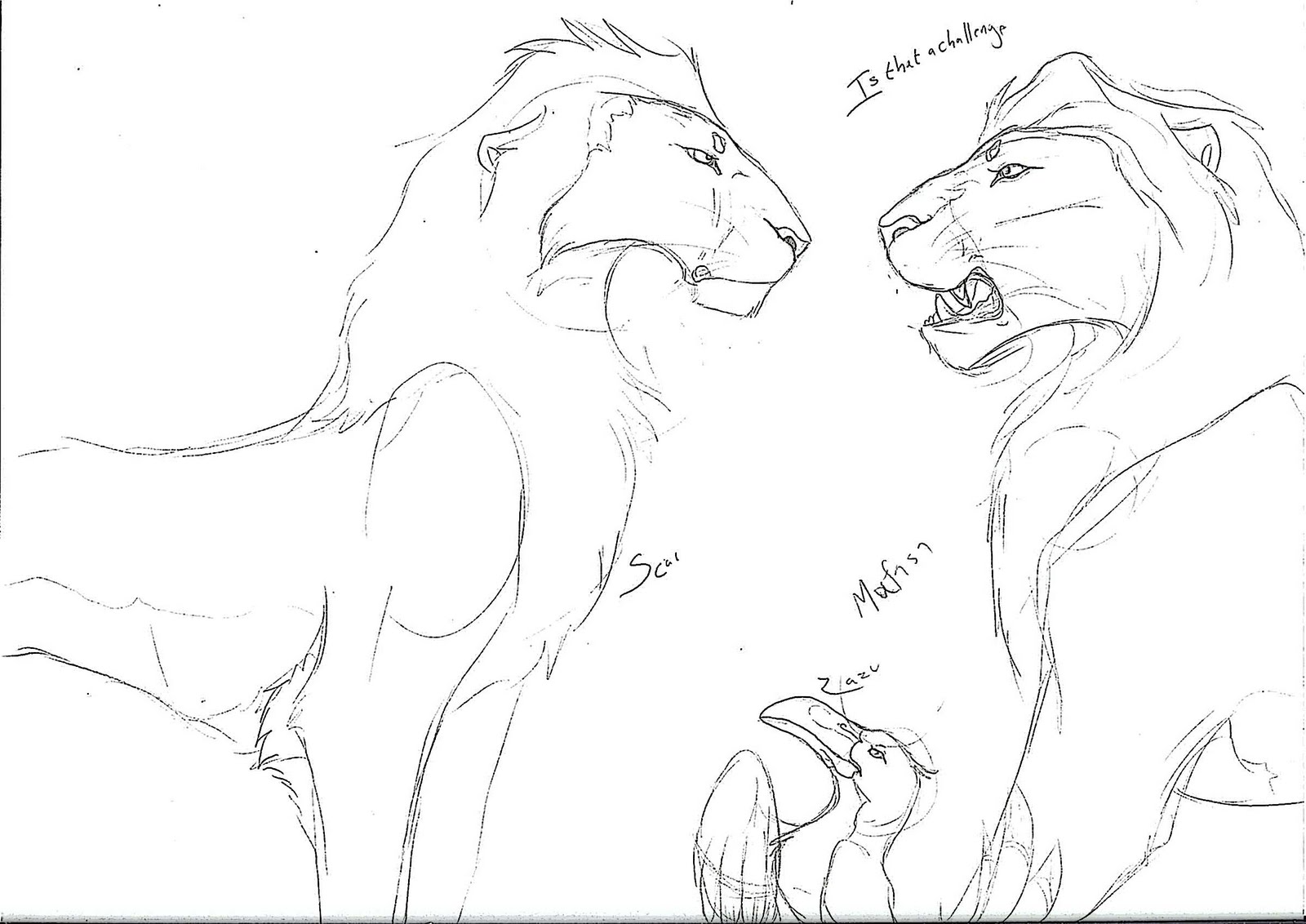 1600x1132 How To Draw Lion King Style