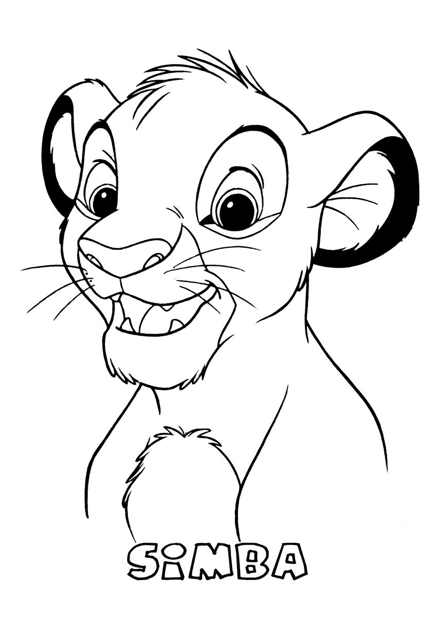 848x1200 Coloring Pages Appealing Simba Coloring Pages 17 The Lion King
