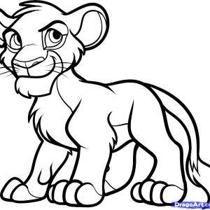 300x300 Lion King Simba Coloring Pages Dmhql Adult