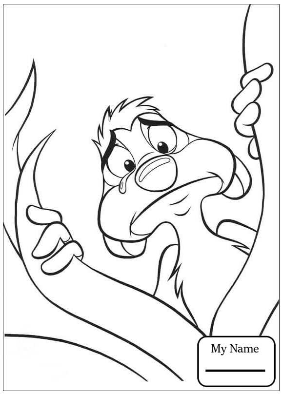 578x810 Lion And A Tree Cartoons The Lion King Coloring Pages For Kids