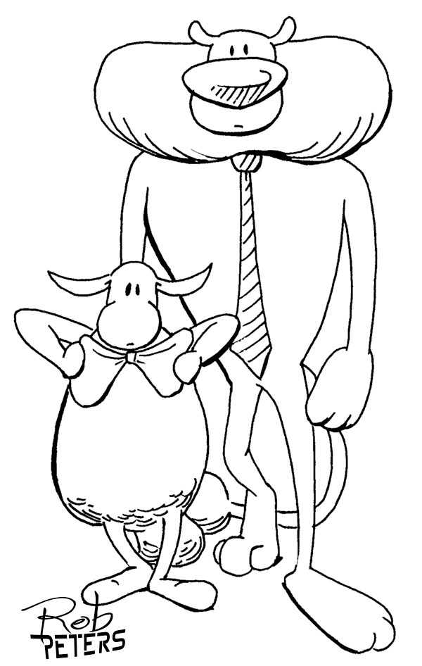 600x946 Daily Drawing Lion And Lamb 18