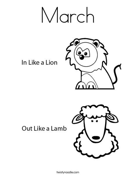 468x605 In Like A Lion, Out Like A Lamb. Welcome March