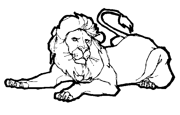 600x385 Lion Coloring Book Pictures Printable