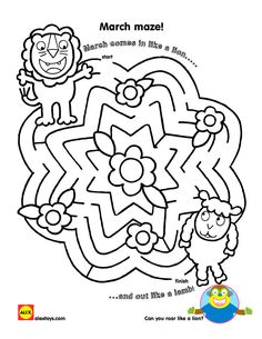 236x305 A Lion And Lamb Freebie For You! Lambs, March And Lions