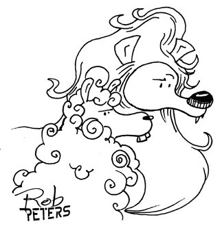 323x333 Daily Drawing Lion And Lamb 11