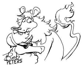 340x271 Daily Drawing Lion And Lamb 15