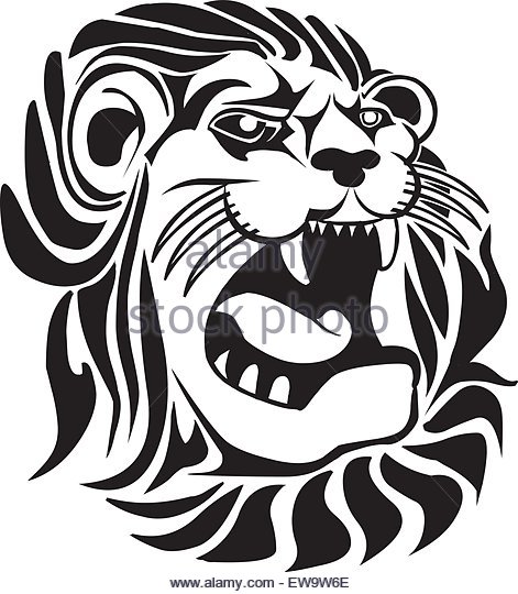 471x540 Angry Lion Drawing Stock Photos Amp Angry Lion Drawing Stock Images