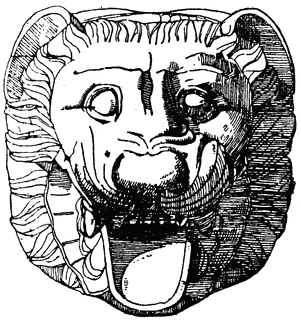 301x320 Gargoyle Lion Head Clipart Etc