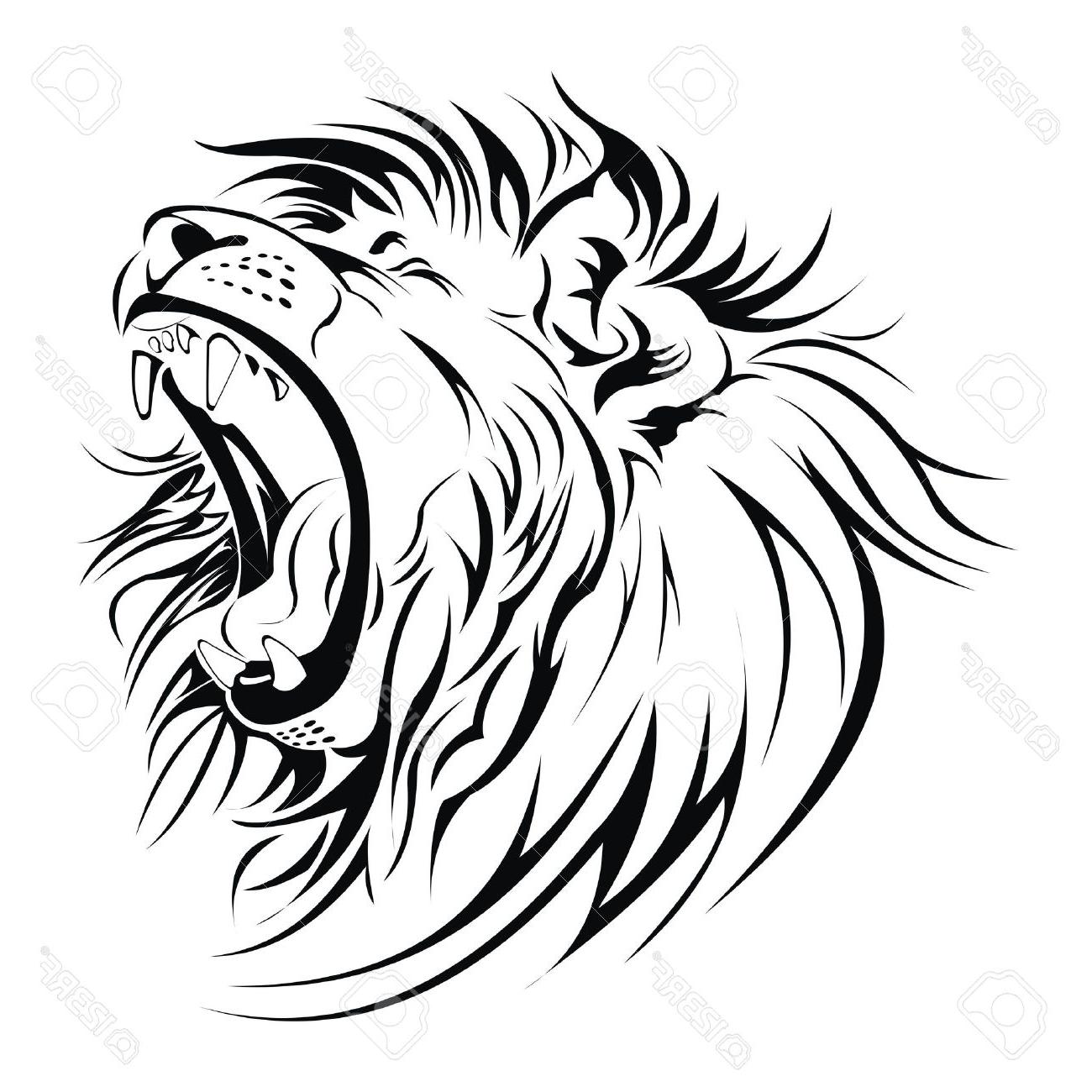 1300x1300 Best Hd Clipart Lion Roaring Cdr