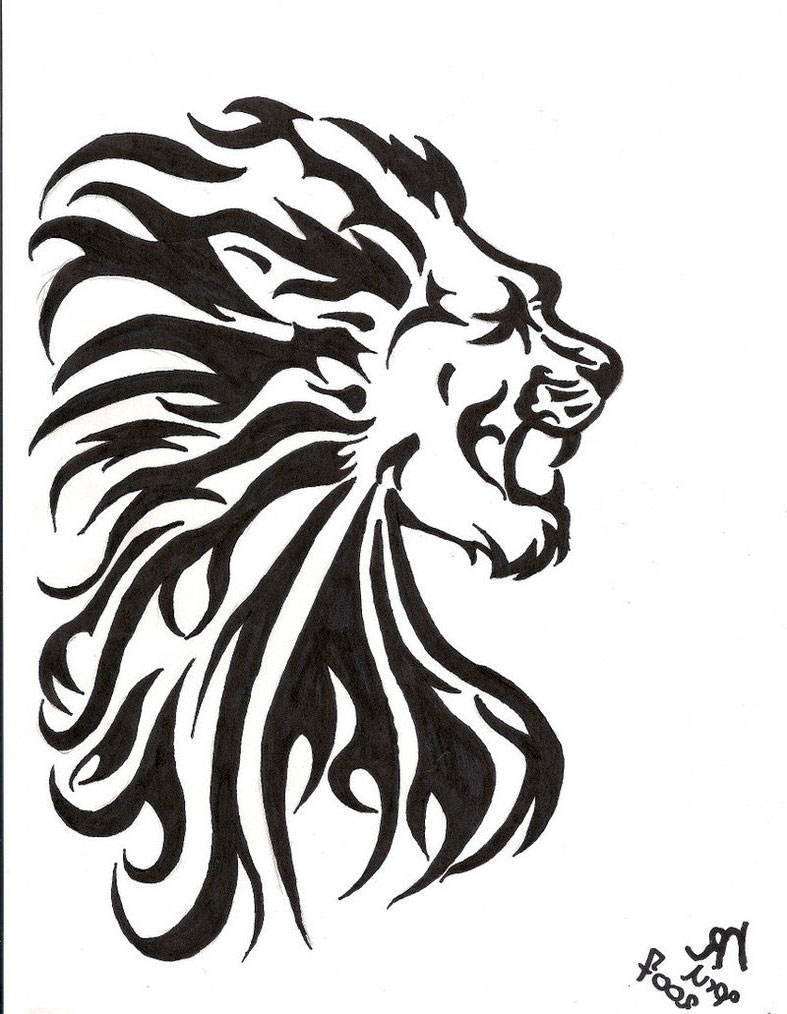 787x1014 Lion Of Judah Tribal Tattoo