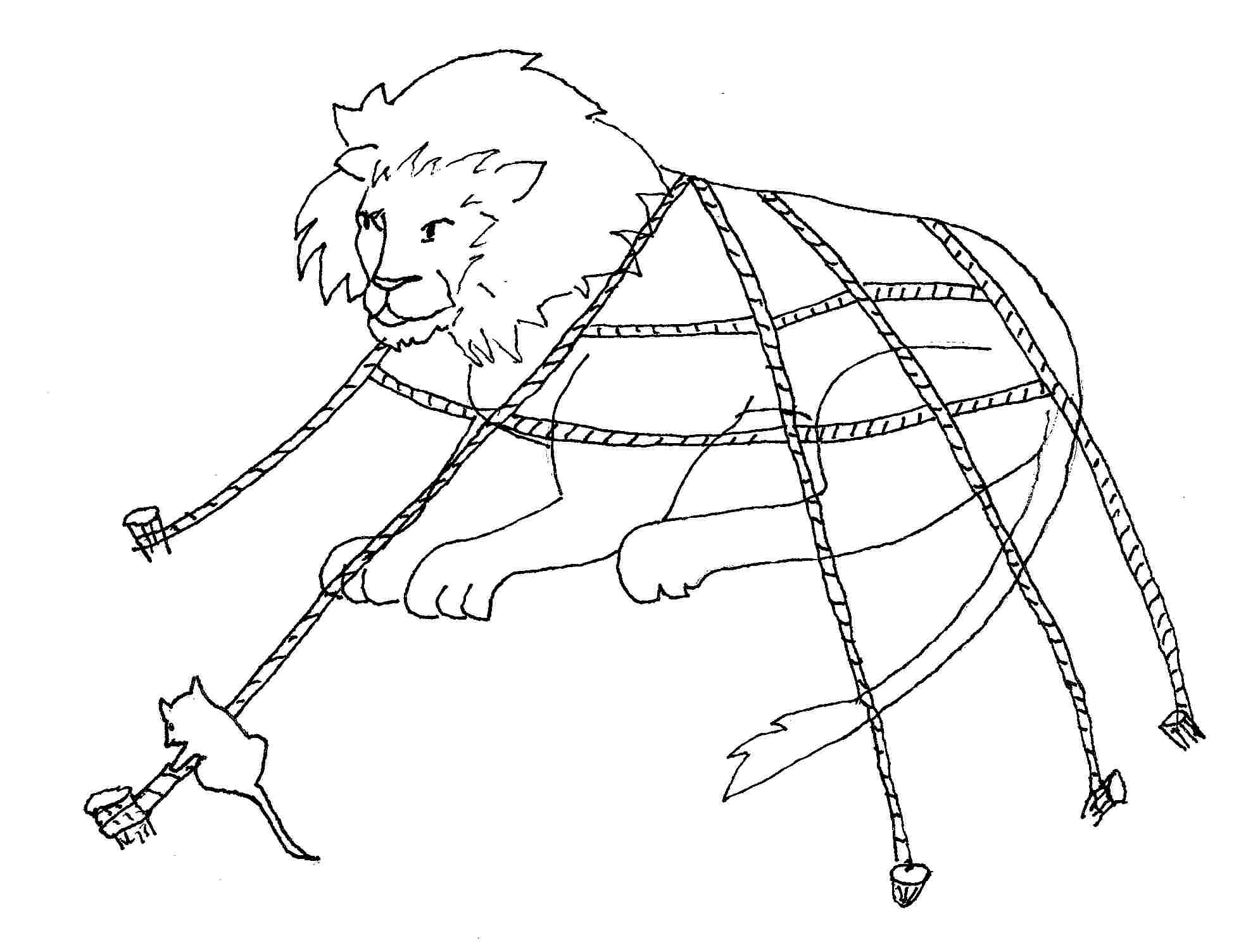 1979x1504 The Lion And The Mouse