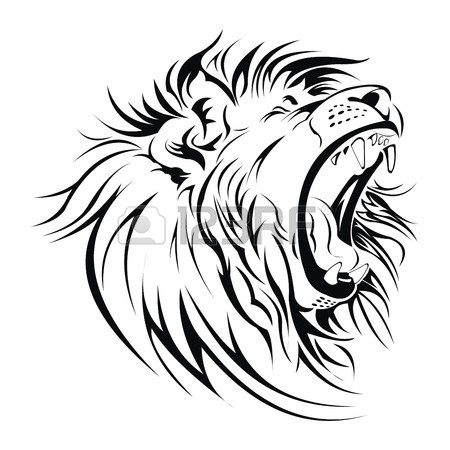 Lion Roar Drawing at GetDrawings | Free download