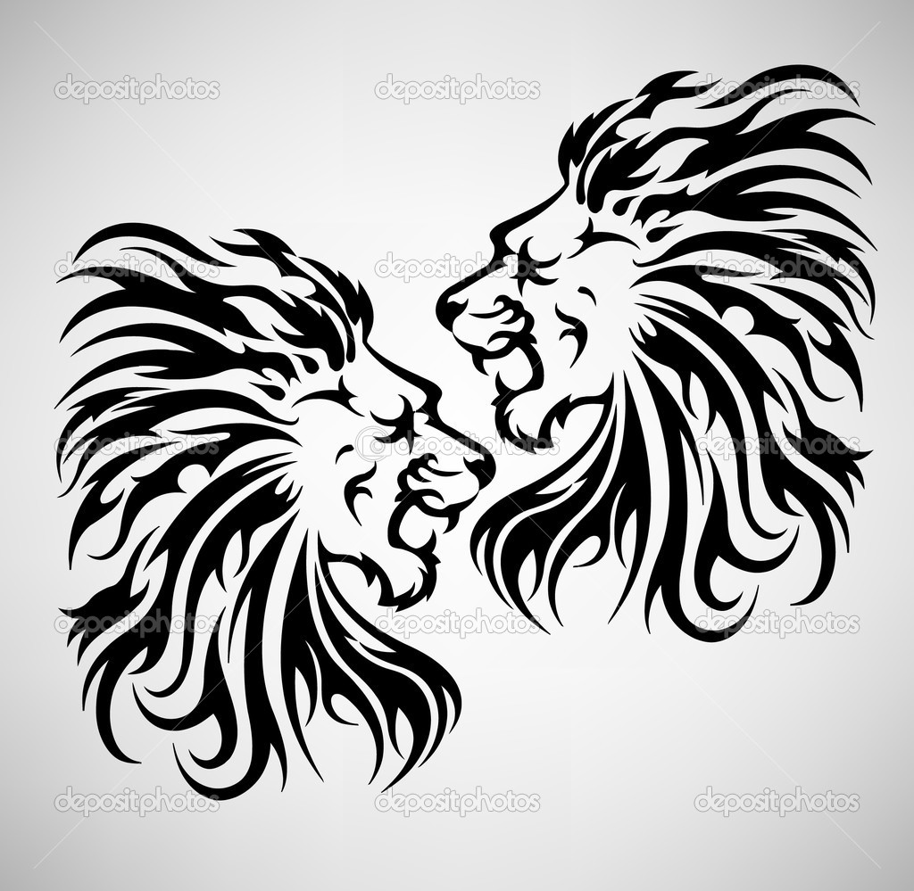 1024x999 Roaring Lion Tattoo Sketch Photo