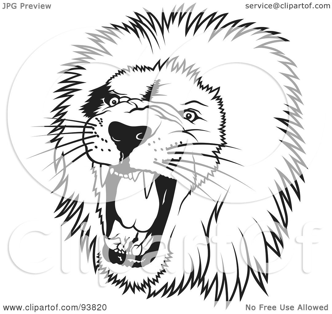 1080x1024 Royalty Free (Rf) Clipart Illustration Of A Black And White