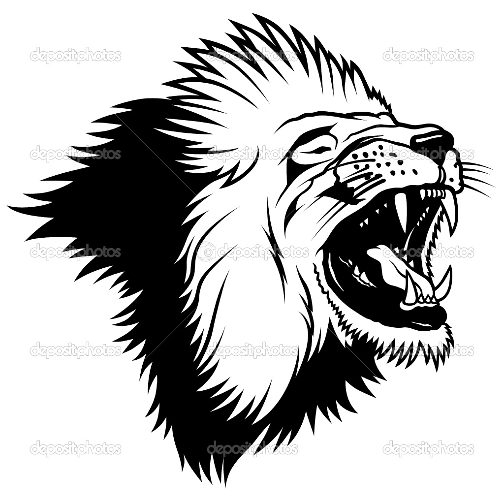 1024x1024 Beast Clipart Lion Roar