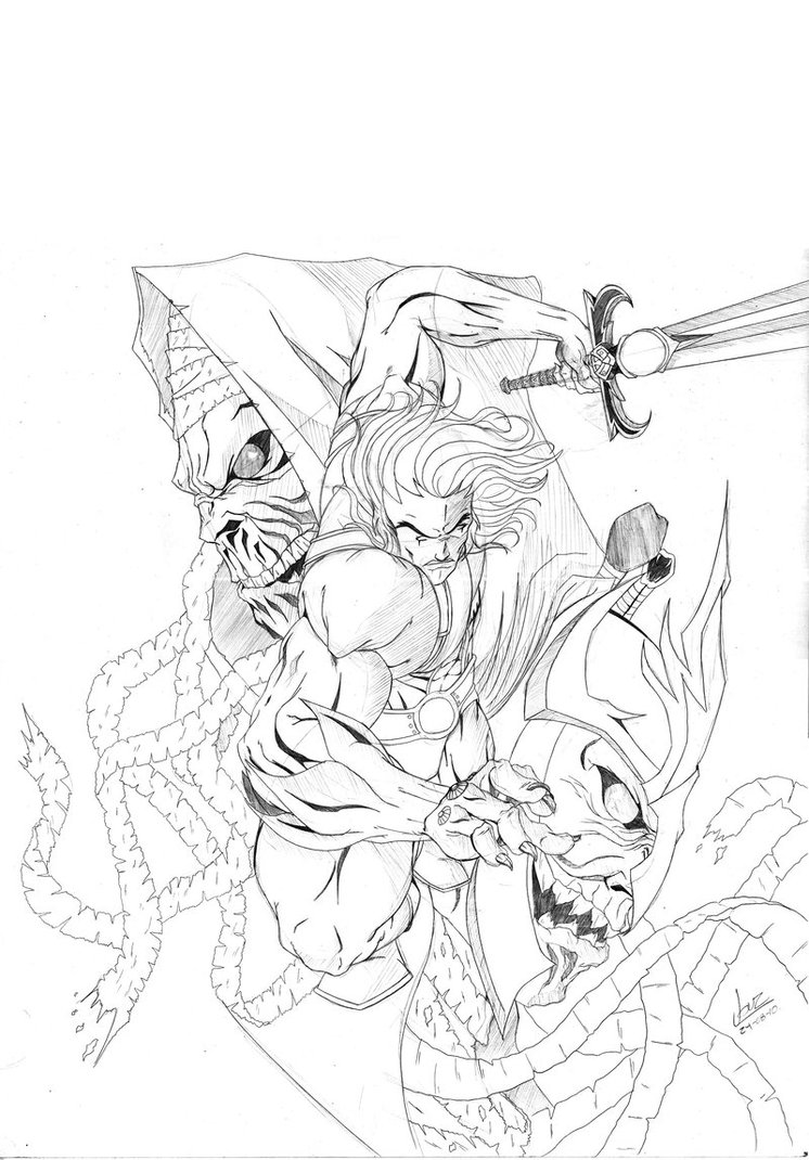 746x1070 Lion O Sketch By Okarusekai