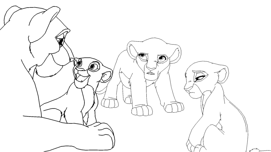 900x506 Lioness And Three Daughters By Scarzdaughter