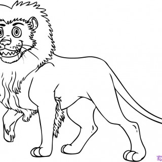 320x320 Tag For Lion Animal Drawn Pic Cool Drawing Ideas For Artists