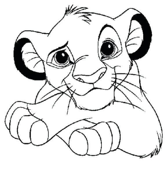 580x624 Best Of Lion King Coloring Pages Pictures
