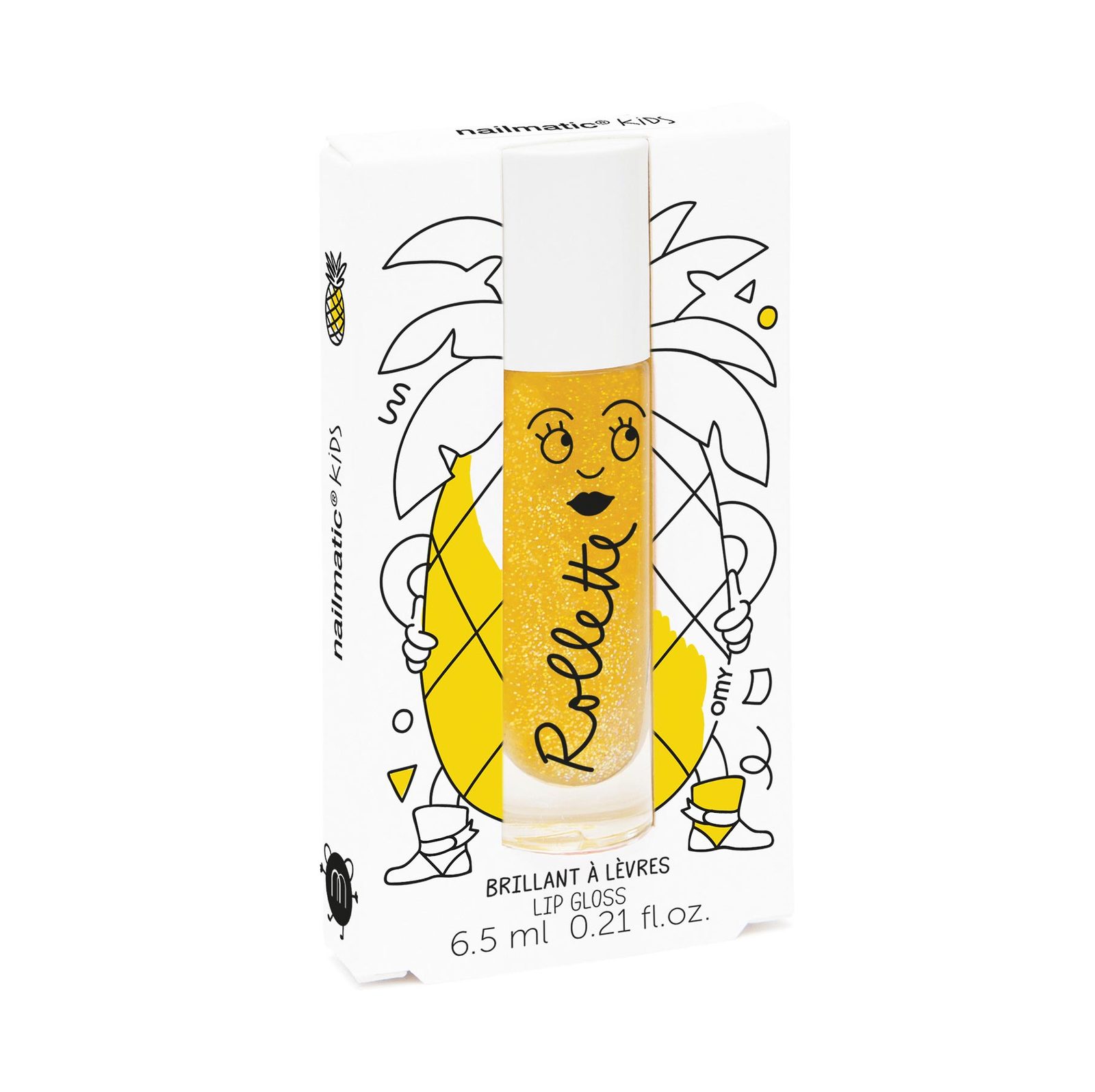 1600x1596 Rollette Pineapple Lip Gloss