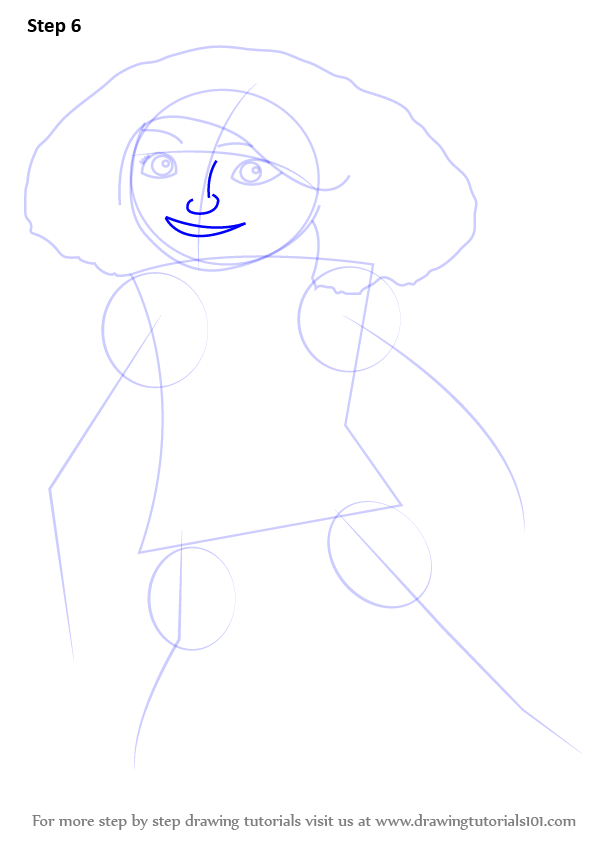 598x845 Learn How To Draw Eep Crood From The Croods (The Croods) Step By