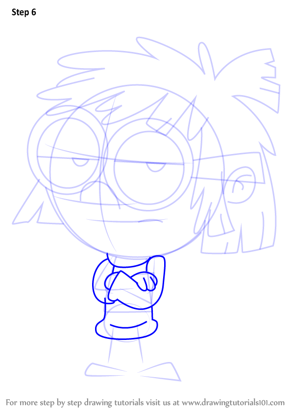 598x844 Learn How To Draw Lisa Loud From The Loud House (The Loud House