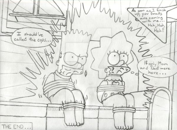 600x441 Bart And Lisa Vs. Ms. Botz By Hypermagneto999