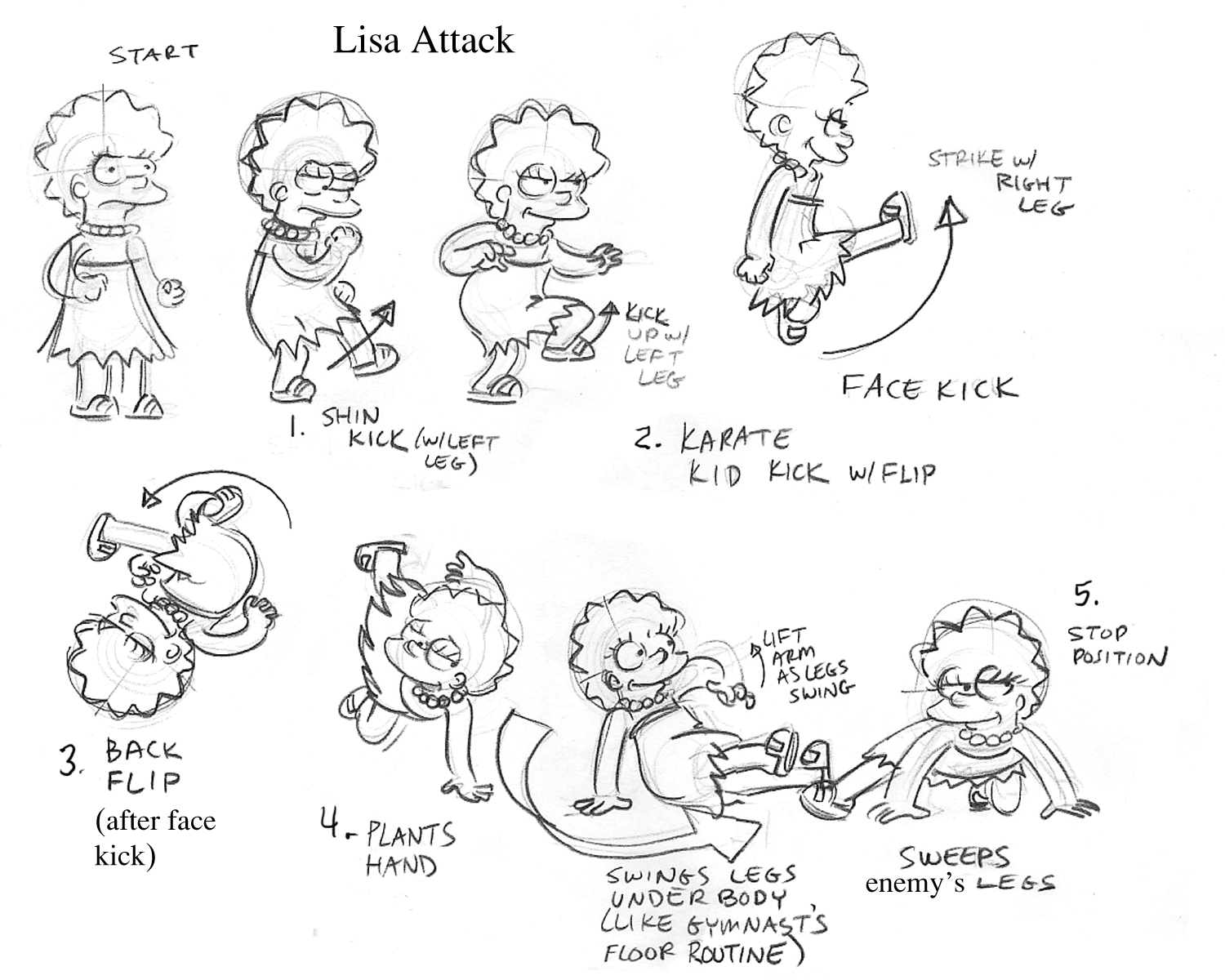 1500x1200 Thomas Richner More Sketches For Simpson Game