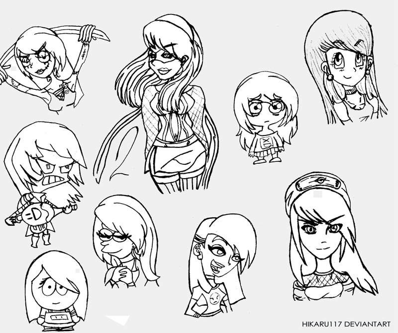 800x671 Different Kinds Of Drawing Style By Saphinel