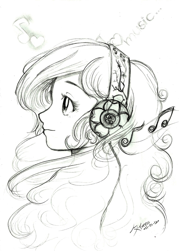 571x800 Love Music Painting