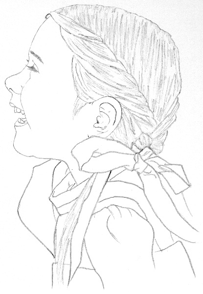 415x599 Laughing Little Girl By Riverdeen