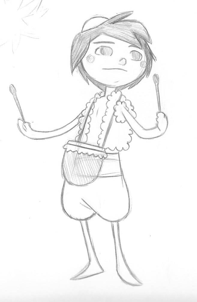 657x1005 The Little Drummer Boy By The Fox After Dark