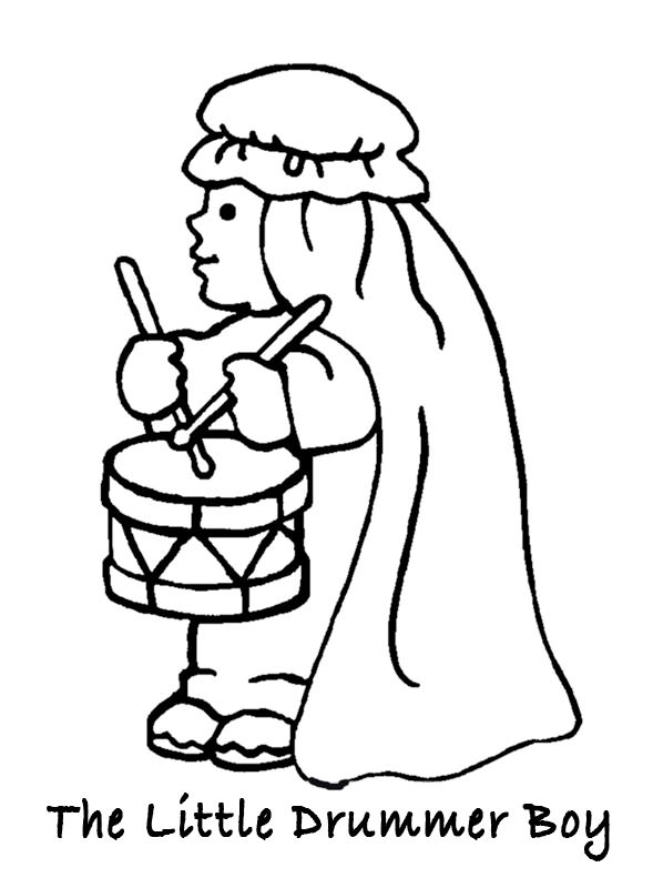 589x800 Images Little Drummer Boy Coloring