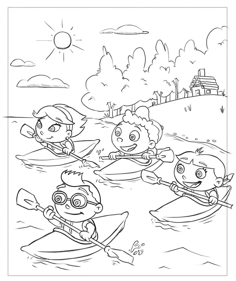1000x1193 Little Einstein Coloring Pages Printable Einsteins Free General