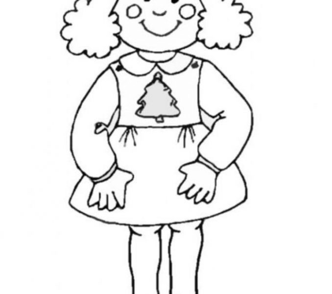 678x600 Girl Cartoon Coloring Pages Little Girl Cartoon Coloring Pages