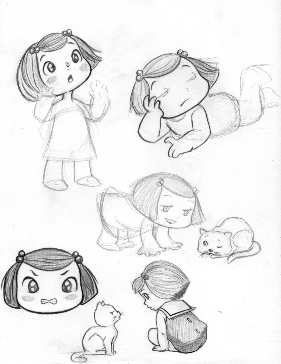 900x1165 Little Girl Poses By Louisefournier