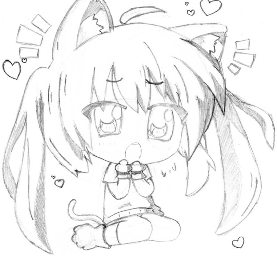 900x832 Cute Little Girl. By Madeself