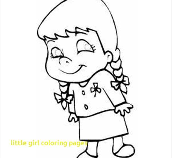650x600 Little Girl Coloring Pages With Printable Little Girl Coloring