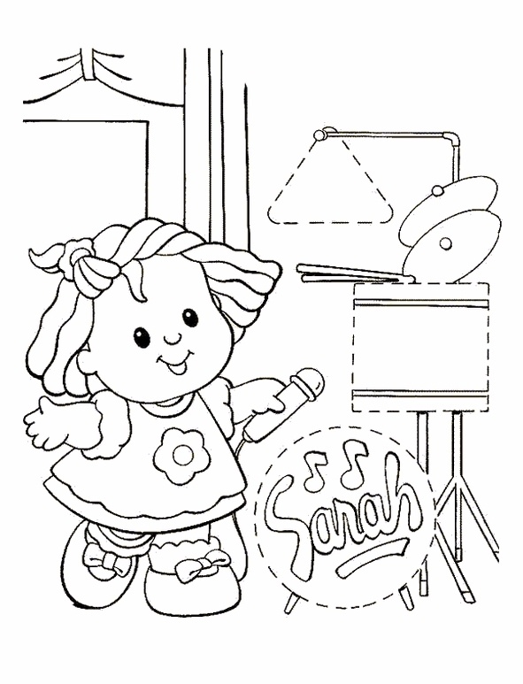591x773 Kids N 26 Coloring Pages Of Little People