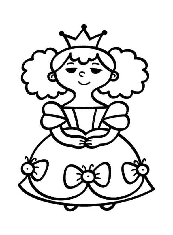 600x816 Little People Beautiful Little Princess Coloring Pages Batch