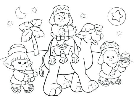 453x350 Little People Coloring Fisher Price Little People Coloring Pages