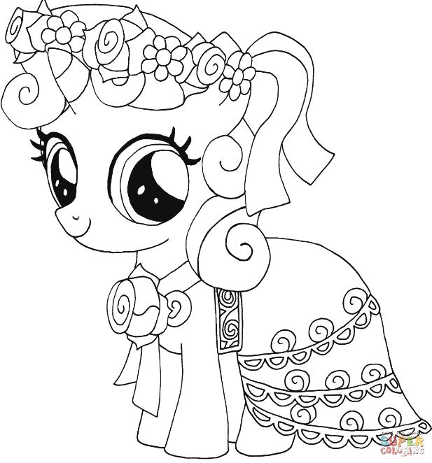 617x662 Coloring Pages My Little Pony Drawing Board Weekly