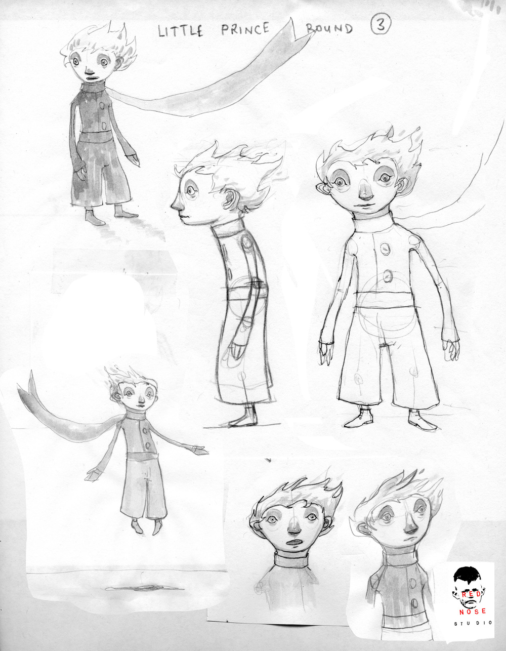 1000x1286 The Little Prince Red Nose Studio